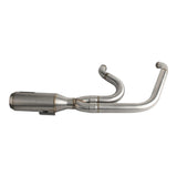 2 into 1 Big Bore Exhaust System Stainless Steel Muffler For Harley Dyna 2006-2017 Fat Bob Low Rider S Street Bob Wide Super Glide FXD - pazoma