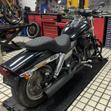 2 into 1 Full Length Exhaust System Stainless Steel Muffler For Harley Dyna Fat Bob FXDF Low Rider FXDL S Street Bob FXDB FXD 2006-2017