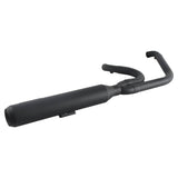 2 into 1 Full Length Exhaust System Stainless Steel Muffler For Harley Dyna Fat Bob FXDF Low Rider FXDL S Street Bob FXDB FXD 2006-2017