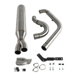 2 into 1 Full Length Exhaust System Stainless Steel Muffler For Harley Softail Low Rider S ST Fat Street Bob Standard Slim Deluxe FXLR 18-26