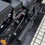 2 into 1 Full Length Exhaust System Stainless Steel Muffler For Harley Softail Low Rider S ST Fat Street Bob Standard Slim Deluxe FXLR 18-26