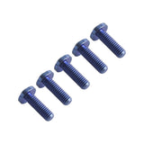 5/16"-18 Titanium Alloy Front Brake Disc Hardware Kit For Harley Touring Sportster Softail Dyna CVO Road Glide Low Rider ST Fat Bob - pazoma