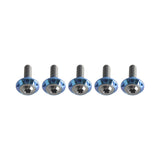 Titanium Floating Front Brake Disc Rotor Bolts Hardware Kit For Harley Touring Road Glide Street Glide Road King 2014-2025 FLT - pazoma