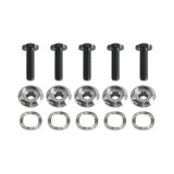 Titanium Floating Front Brake Disc Rotor Bolts Hardware Kit For Harley Touring Road Glide Street Glide Road King 2014-2025 FLT - pazoma