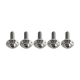 Titanium Floating Front Brake Disc Rotor Bolts Hardware Kit For Harley Touring Road Glide Street Glide Road King 2014-2025 FLT - pazoma