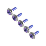 Titanium Floating Front Brake Disc Rotor Bolts Hardware Kit For Harley Touring Road Glide Street Glide Road King 2014-2025 FLT - pazoma