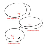 Extended Length Upper Lower Stainless Braided Brake Line For Harley Road Glide Special Ultra Limited CVO ST 15-23 - pazoma