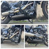 Harley Softail M8 Low Rider ST Standard Slim FXLRST FXBB FXST FLSL FLHC FXFB FXBR Aluminum Engine Guard Skid Plate Belly Pan Chassis Protection Cover - pazoma
