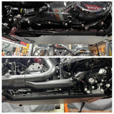 Aluminum Engine Guard Sumpguard Skid Plate Belly Pan Chassis Protection Cover For Harley Touring Street Glide Road King Electra Ultra FLHT FLHX