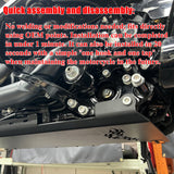 Aluminum Engine Guard Sumpguard Skid Plate Belly Pan Chassis Protection Cover For Harley Touring Street Glide Road King Electra Ultra FLHT FLHX