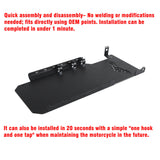 Aluminum Engine Guard Sumpguard Skid Plate Belly Pan Chassis Protection Cover For Harley Touring Street Glide Road King Electra Ultra FLHT FLHX