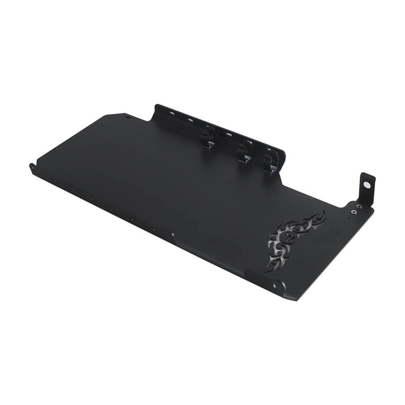 Aluminum Engine Guard Sumpguard Skid Plate Belly Pan Chassis Protection Cover For Harley Touring Street Glide Road King Electra Ultra FLHT FLHX