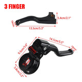 Harley Sportster X48 Roadster SuperLow Seventy-Two XL883 XL1200 CNC Shorty Easy Pull Clutch & Brake Lever Combo 2014-2022 - pazoma