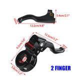 Harley Sportster X48 Roadster SuperLow Seventy-Two XL883 XL1200 CNC Shorty Easy Pull Clutch & Brake Lever Combo 2014-2022 - pazoma