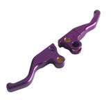 CNC Shorty Hand Control Lever Kit Brake Clutch Levers For Harley FL FX FXST FLST FXD FXR XL 1982-1995 Models by V-Twin - pazoma