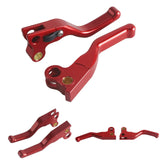 CNC Shorty Hand Control Lever Kit Brake Clutch Levers For Harley FL FX FXST FLST FXD FXR XL 1982-1995 Models by V-Twin - pazoma