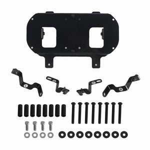 2015-2023 Harley Road Glide Baja Designs LP6 Pro LED Auxiliary Light Headlight Lighting Bracket System Adjust the Light Height Mounting Assembly