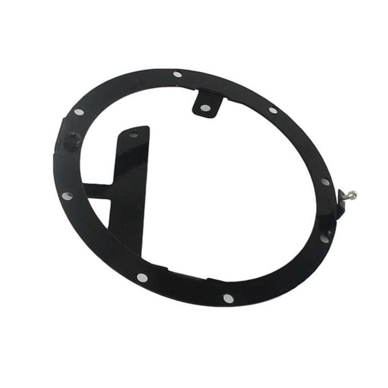 Harley Street Glide Baja Designs LP6 Shark Demon 2 LED Headlight Bracket System Adjust The Light Height Mount FLHT FLHTK 1999-2023 - pazoma