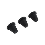 Black Rubber Side Cover Grommets For '18-'26 Harley Softail Fat Boy Breakout Low Rider S ST Street Bob Heritage Classic Fat Bob Slim Sport Glide