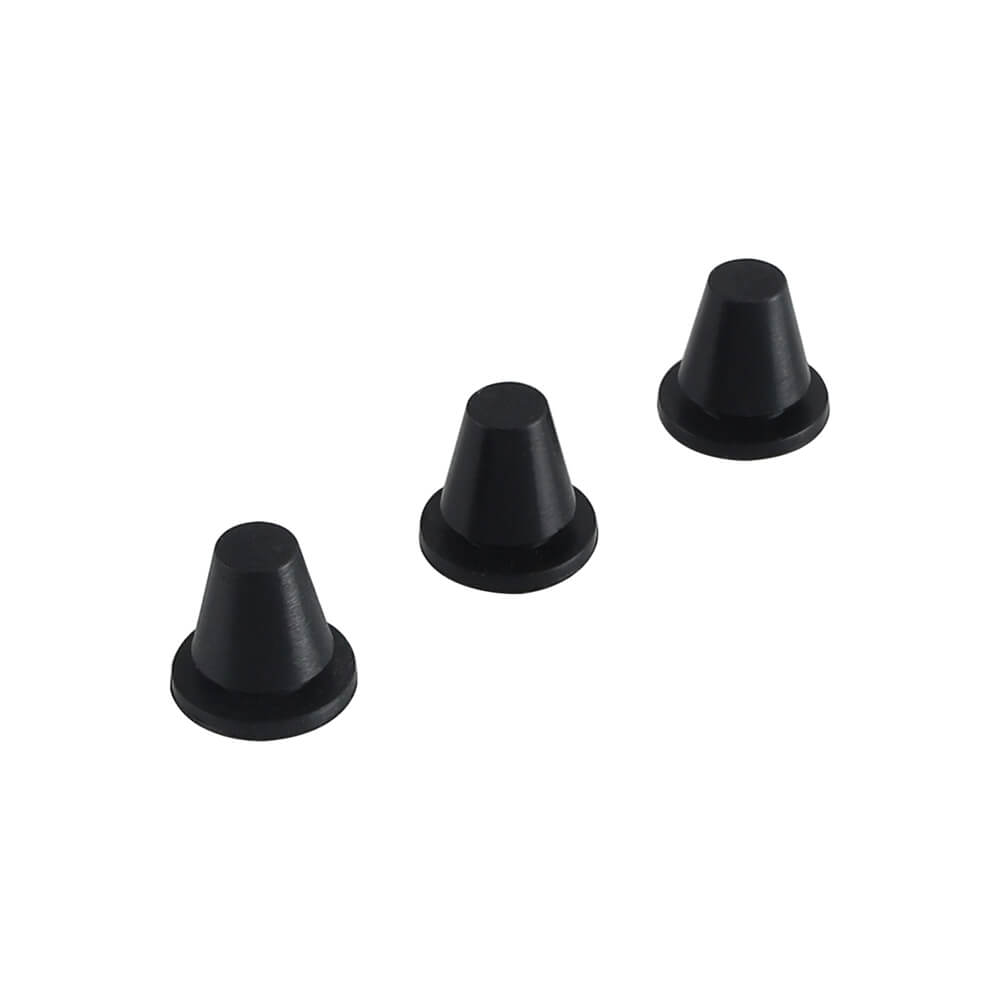 Black Rubber Side Cover Grommets For '18-'26 Harley Softail Fat Boy Breakout Low Rider S ST Street Bob Heritage Classic Fat Bob Slim Sport Glide