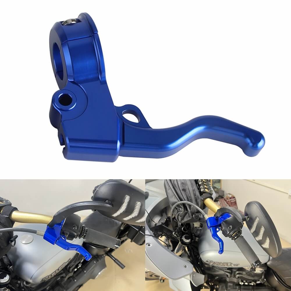 CNC Shorty Easy Pull Clutch Lever Kit For Harley Touring