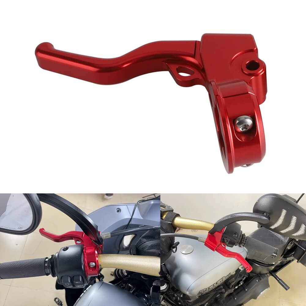 CNC Shorty Easy Pull Clutch Lever Kit For Harley Touring