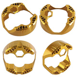 CNC Aluminum Baja Designs LP6 Pro LED Auxiliary Light Pod Headlight Shell Replacement Cover for Harley Indian Motorcycle Jeep RAM Ford Car