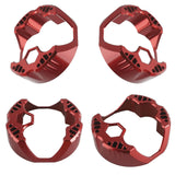 CNC Aluminum Baja Designs LP6 Pro LED Auxiliary Light Pod Headlight Shell Replacement Cover for Harley Indian Motorcycle Jeep RAM Ford Car