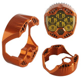 CNC Aluminum Baja Designs LP6 Pro LED Auxiliary Light Pod Headlight Shell Replacement Cover for Harley Indian Motorcycle Jeep RAM Ford Car - pazoma