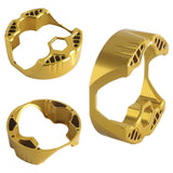 CNC Aluminum Baja Designs LP6 Pro LED Auxiliary Light Pod Headlight Shell Replacement Cover for Harley Indian Motorcycle Jeep RAM Ford Car - pazoma