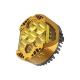 CNC Aluminum Baja Designs LP6 Pro LED Auxiliary Light Pod Headlight Shell Replacement Cover for Harley Indian Motorcycle Jeep RAM Ford Car