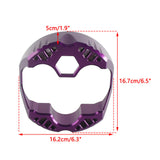 CNC Aluminum Baja Designs LP6 Pro LED Auxiliary Light Pod Headlight Shell Replacement Cover for Harley Indian Motorcycle Jeep RAM Ford Car