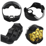 CNC Aluminum Baja Designs LP6 Pro LED Auxiliary Light Pod Headlight Shell Replacement Cover for Harley Indian Motorcycle Jeep RAM Ford Car - pazoma