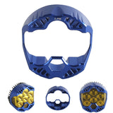 CNC Aluminum Baja Designs LP6 Pro LED Auxiliary Light Pod Headlight Shell Replacement Cover for Harley Indian Motorcycle Jeep RAM Ford Car - pazoma