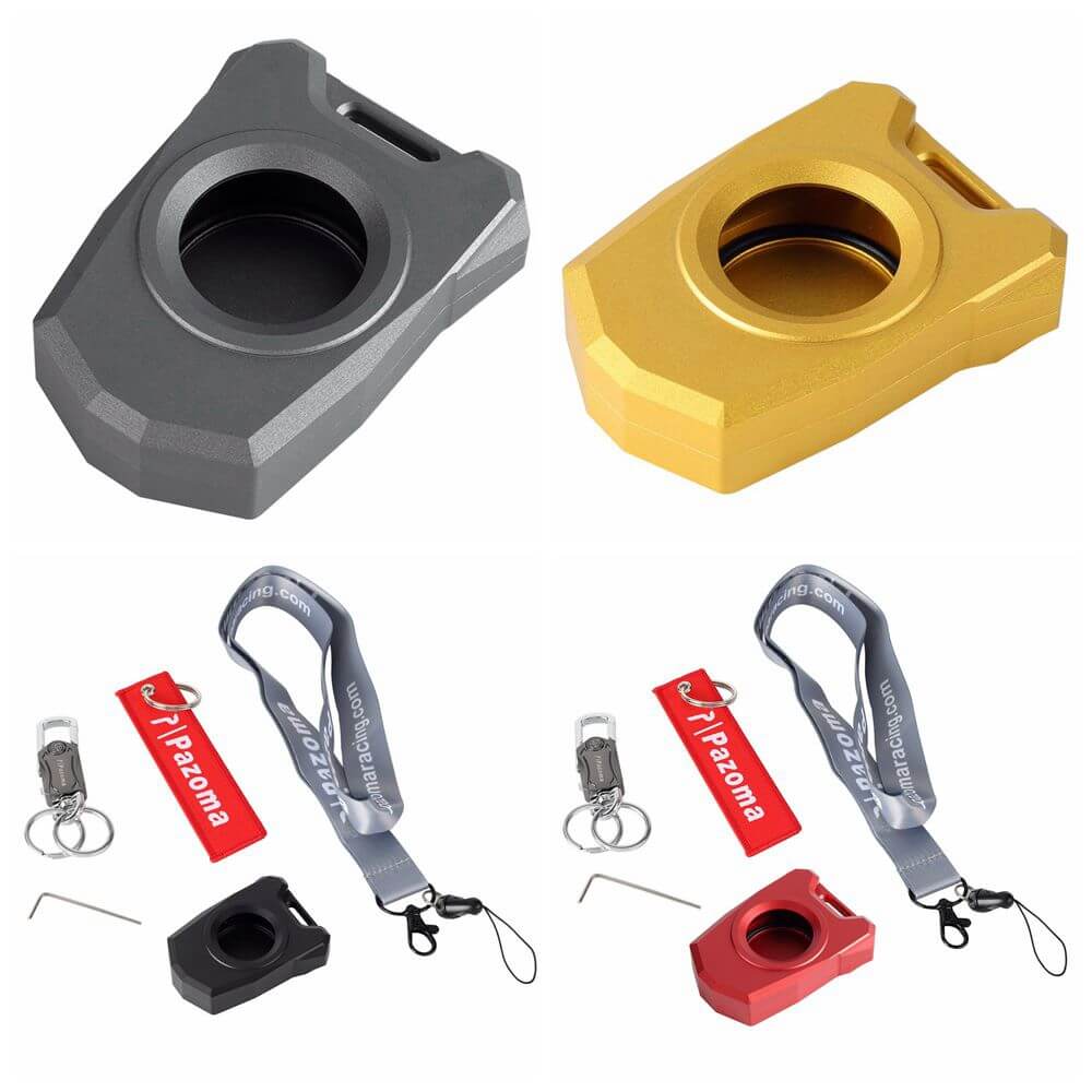 Customize CNC Smart Hands-Free Fob Key Casing Cover Keychain Case For Harley Pan America RA1250S Sportster S RH1250S Nightster 975 RH975 - pazoma