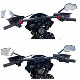 CNC Aluminum Universal Handlebar Clutch Brake Perch Half Clamp For Harley Touring Road Glide King Dyna Softail Sportster Street Bob XL - pazoma