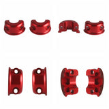 CNC Aluminum Universal Handlebar Clutch Brake Perch Half Clamp For Harley Touring Road Glide King Dyna Softail Sportster Street Bob XL - pazoma