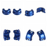 CNC Aluminum Universal Handlebar Clutch Brake Perch Half Clamp For Harley Touring Road Glide King Dyna Softail Sportster Street Bob XL - pazoma