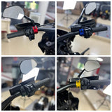 CNC Aluminum Universal Handlebar Clutch Brake Perch Half Clamp For Harley Touring Road Glide King Dyna Softail Sportster Street Bob XL - pazoma