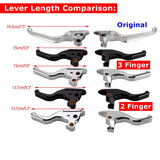 CNC Shorty Hand Control Lever Kit Brake Clutch Levers For Harley Touring Electra Glide Standard Ultra Classic Limited 17-20 - pazoma