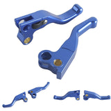 CNC Shorty Hand Control Lever Kit Brake Clutch Levers For Harley FL FX FXST FLST FXD FXR XL 1982-1995 Models by V-Twin - pazoma