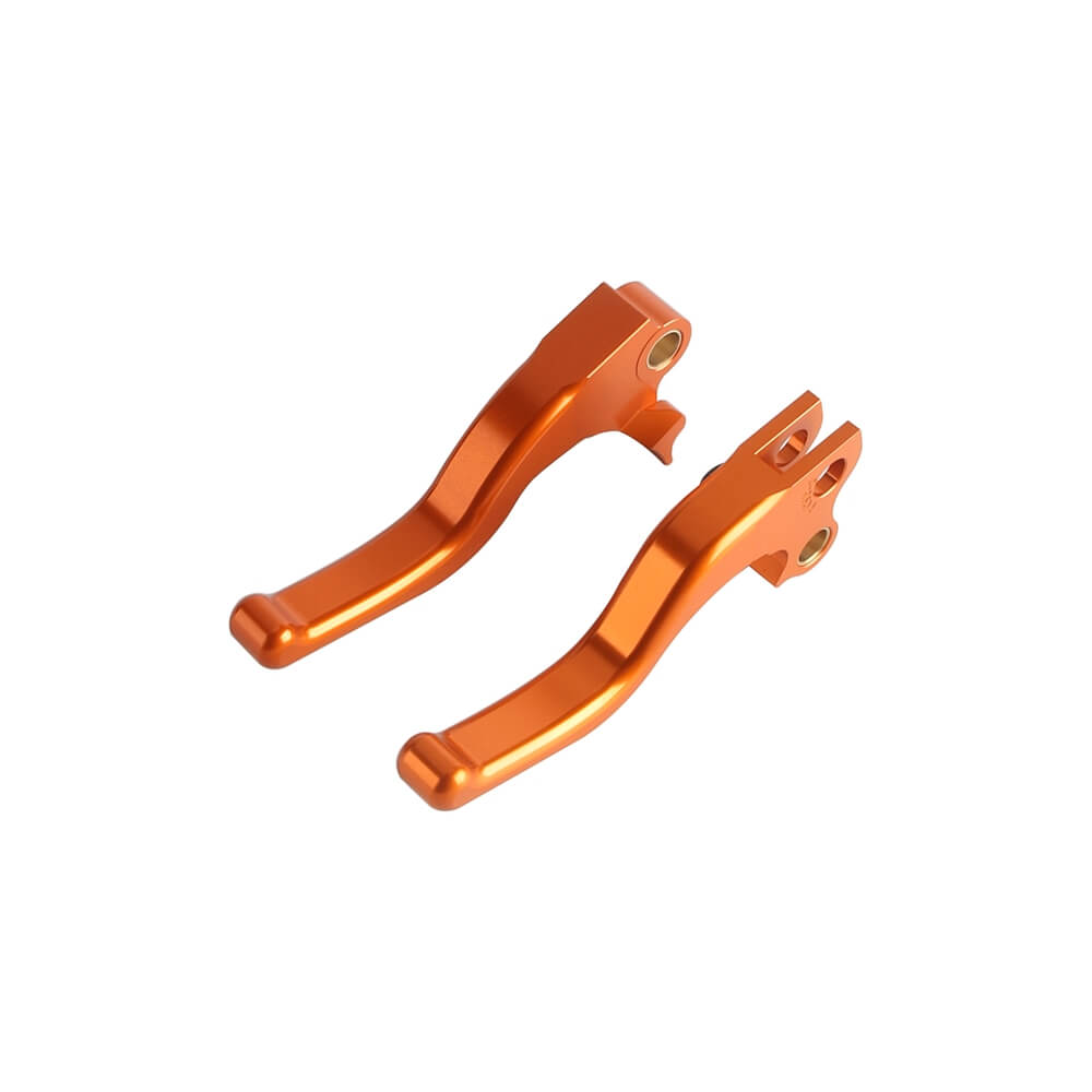 CNC Shorty Hand Control Lever Kit Brake Clutch Levers For Harley Softail Heritage Classic Springer Night Train Springer 96-14 - pazoma