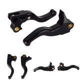 CNC Shorty Hand Control Lever Kit Brake Clutch Levers For Harley Sportster Custom Hugger Roadster Sport XL 1996-2003 - pazoma
