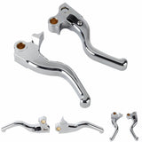 CNC Shorty Hand Control Lever Kit Brake Clutch Levers For Harley Sportster Custom Hugger Roadster Sport XL 1996-2003 - pazoma