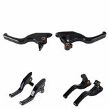 CNC Shorty Hand Control Lever Kit Brake Clutch Levers For Harley Street Glide Trike Tri Glide Ultra Classic 2008-2013 - pazoma