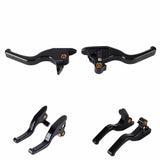 CNC Shorty Hand Control Lever Kit Brake Clutch Levers For Harley Street Glide Trike Tri Glide Ultra Classic 2008-2013