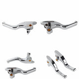 CNC Shorty Hand Control Lever Kit Brake Clutch Levers For Harley Street Glide Trike Tri Glide Ultra Classic 2008-2013 - pazoma