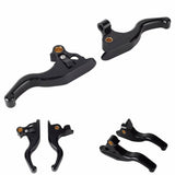 CNC Shorty Hand Control Lever Kit Brake Clutch Levers For Harley Touring Electra Glide Classic Standard Ultra Limited 08-2013 - pazoma