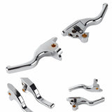 CNC Shorty Hand Control Lever Kit Brake Clutch Levers For Harley Touring Electra Glide Classic Standard Ultra Limited 08-2013 - pazoma