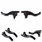 CNC Shorty Hand Control Lever Kit Brake Clutch Levers For Harley Touring Electra Glide Standard Ultra Classic Limited 17-20 - pazoma